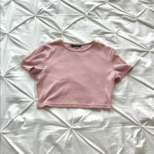 shein pink bby tee! 💕